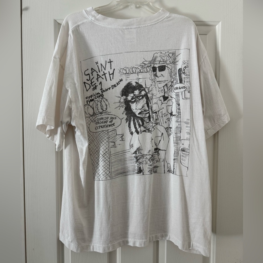 Saint Michael x Saint Tears - Saint Death T-Shirt XL